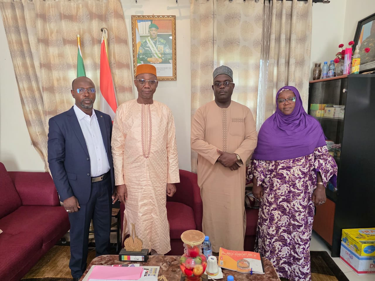 Fondation Karanta Mali : la Fondation Karanta reçue en audience à l’Ambassade du Niger au Mali